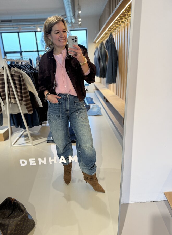Denham cargo hisako jeans mid blue