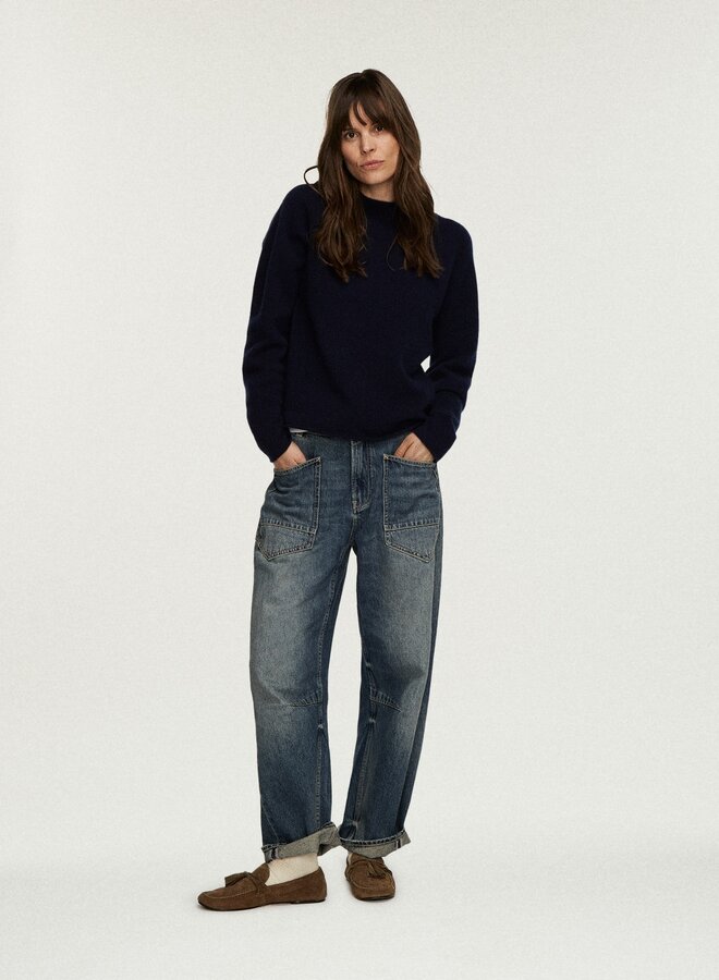 Denham cargo hisako jeans mid blue