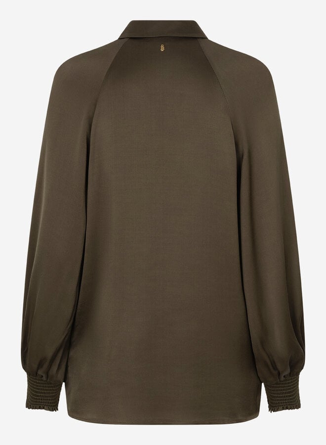 Ibana tyna blouse dark utility