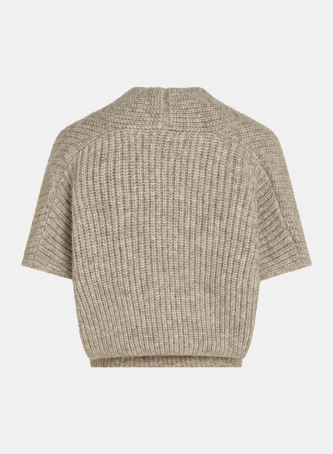 Penn&Ink W26C396 jumper brown mel.