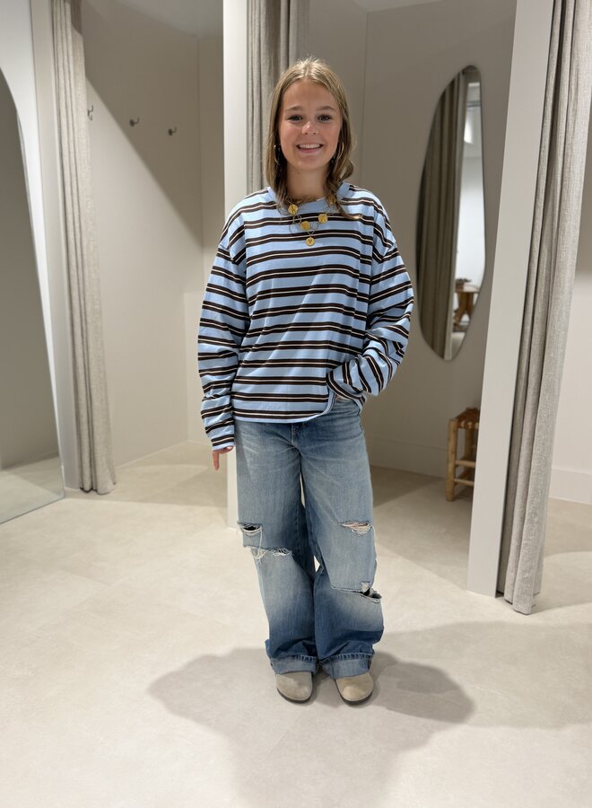 Catwalk junkie striped long sleeve air