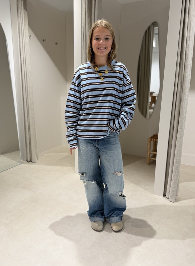 Catwalk junkie striped long sleeve air
