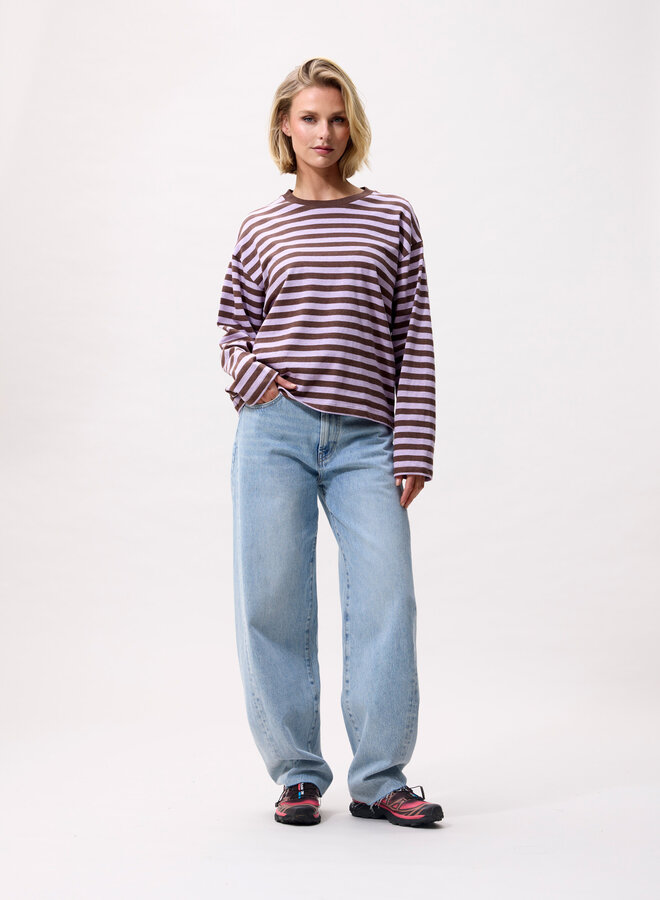 Catwalk junkie striped long sleeve rhapsody