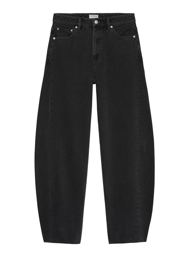 Catwalk junkie super barrel fit jeans washed black
