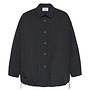 Catwalk Junkie padded check jacket navy
