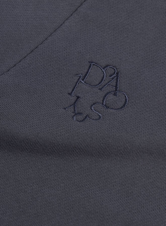 10DAYS reversible cardigan fleece steel blue
