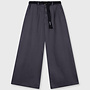 10Days wide pants jog twill steel blue