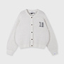 10days hairy knit cardigan ecru