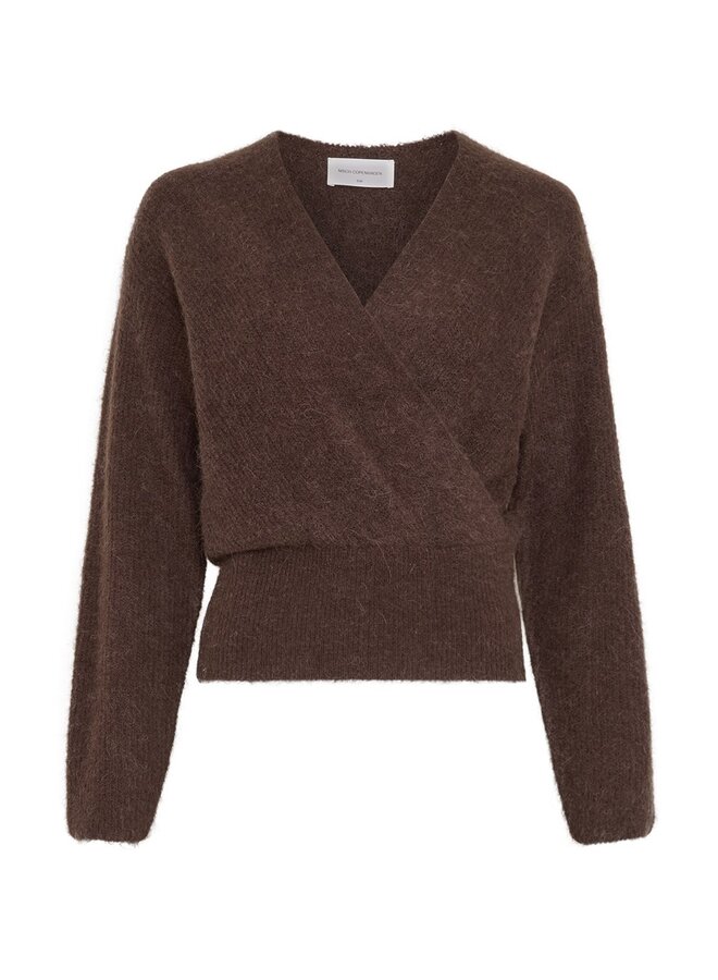 Moss bondie hope v pullover hot fudge
