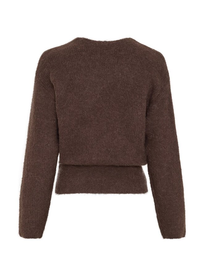 Moss bondie hope v pullover hot fudge