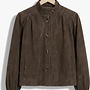 Second Female zonie suede jacket black olive