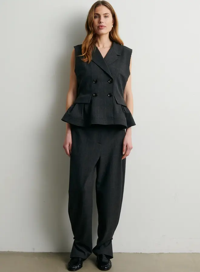 Second F. anjou trousers dark grey