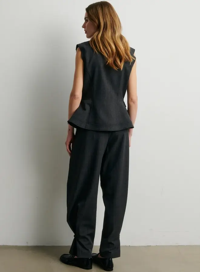 Second F. anjou trousers dark grey
