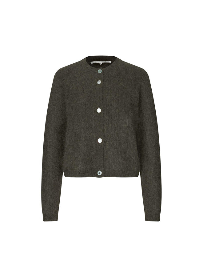 Second F. andrea cardigan black olive