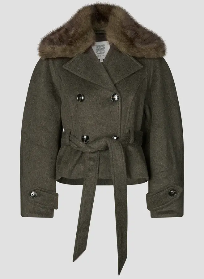 Second Female agola jacket black olive