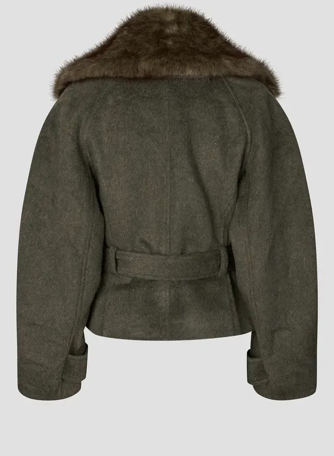 Second Female agola jacket black olive