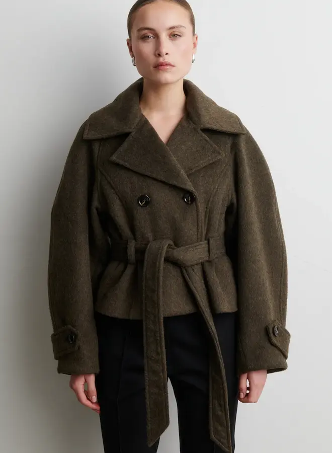 Second Female agola jacket black olive