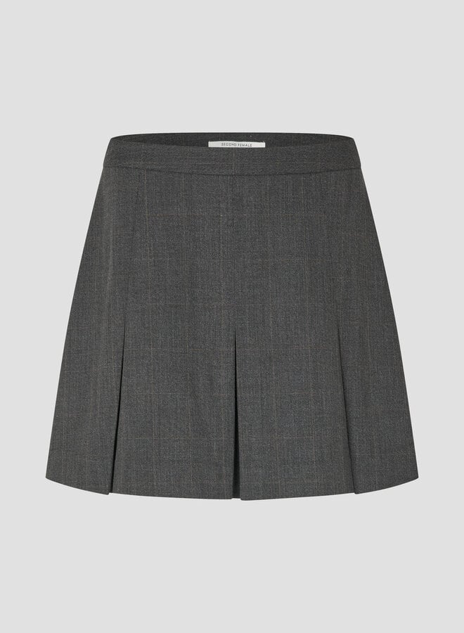 Second Female anjou mini skirt dark grey