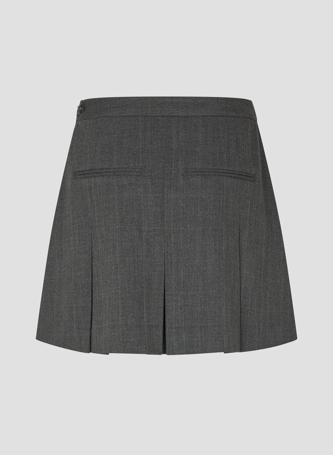 Second Female anjou mini skirt dark grey