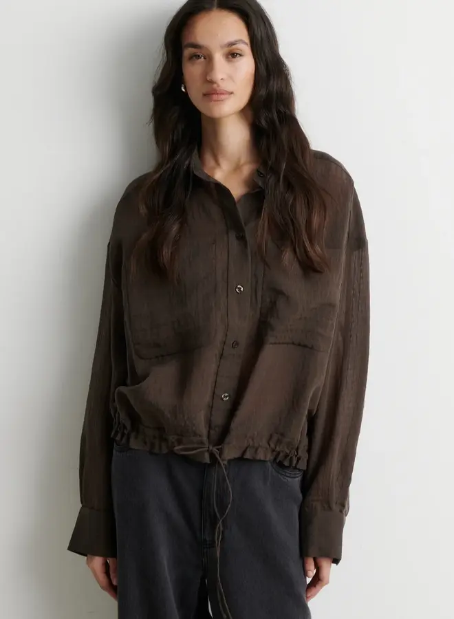 Second female valaia shirt black olive