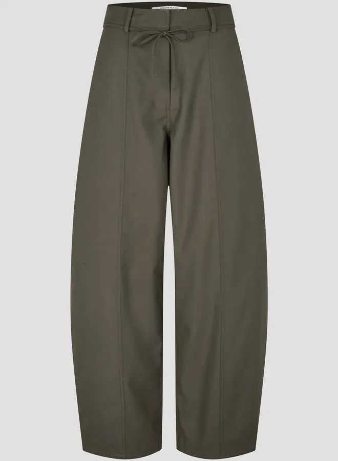 Second female blink cargo trousers black olive