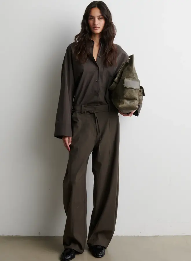 Second female blink cargo trousers black olive