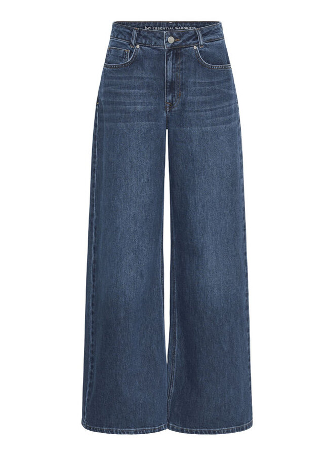 MEW nida 139 high wide jeans dark blue
