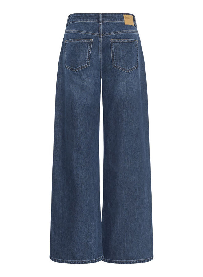 MEW nida 139 high wide jeans dark blue