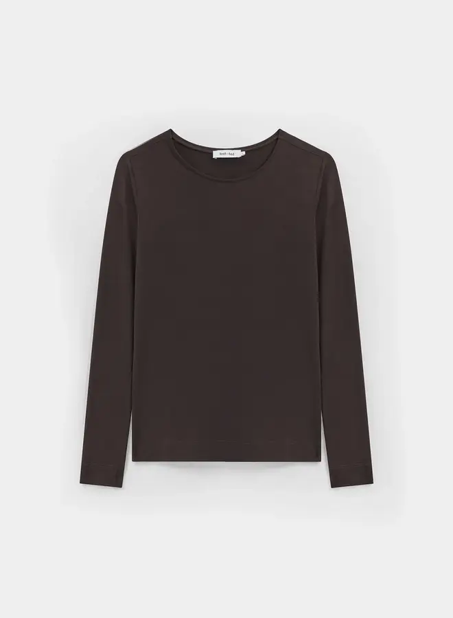 Knit-ted zoe top choco