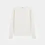 Knit-ted zoe top off white