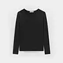 Knit-ted zoe top black