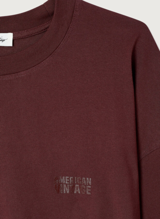 American V. W26 gix02C longsleeve pourpre