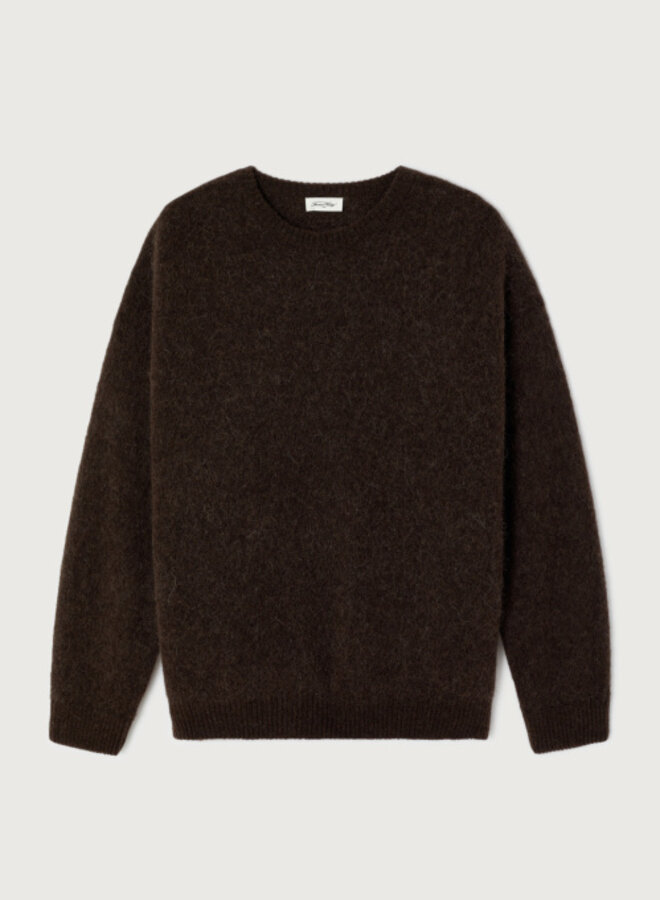 American V. vito18Q pullover cafe chine