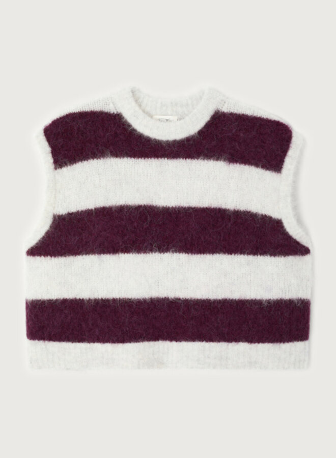 American Vintage nib18 knit cranberry