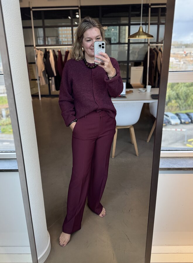 SF rita wide pant noos tawny port