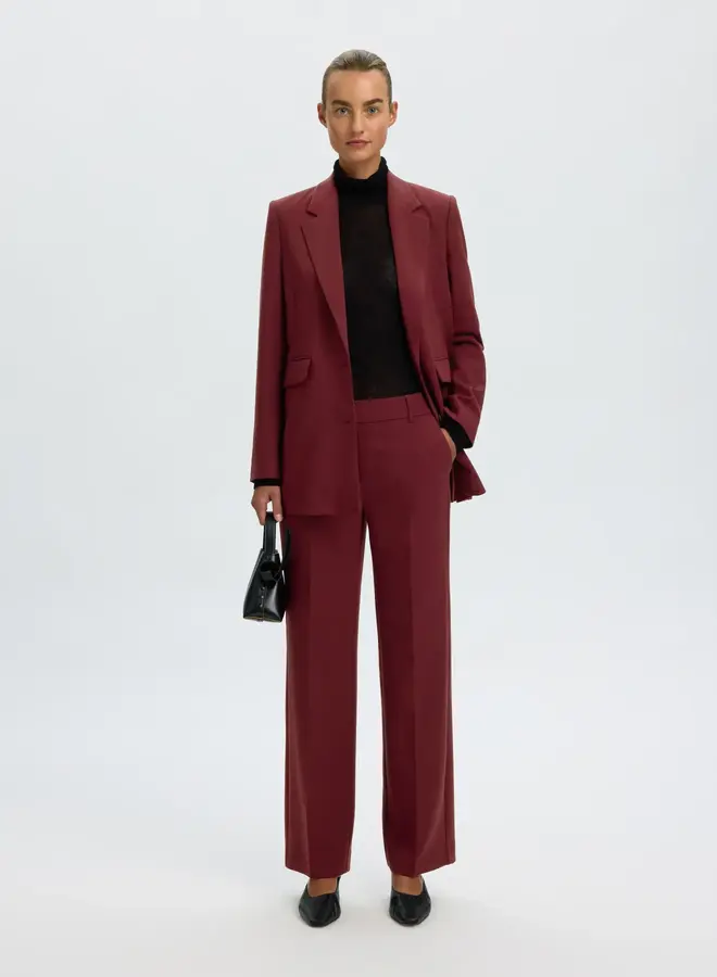 SF rita relaxed blazer port