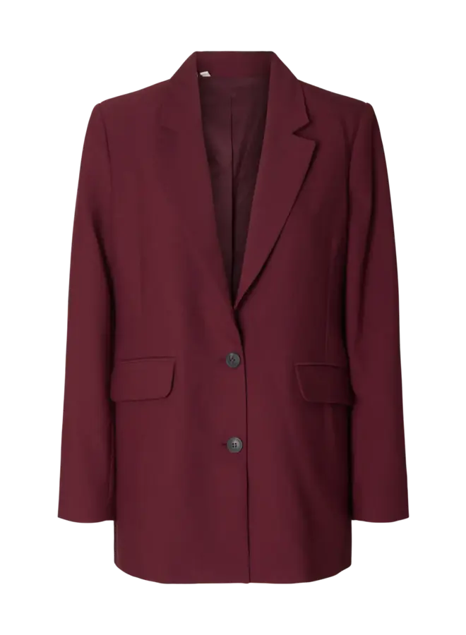 SF rita relaxed blazer port