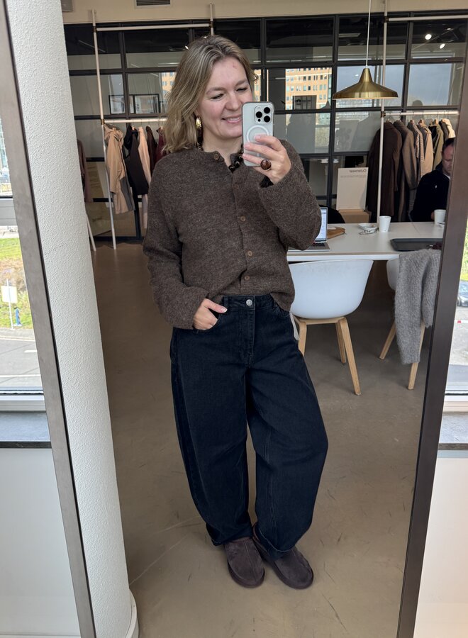 SF barrel bea-kori hw jeans black
