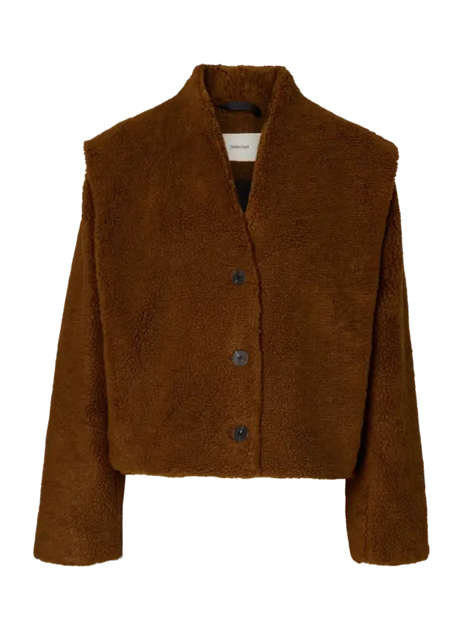 SF isabel teddy jacket monks robe