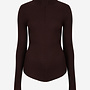 Ibana kinzy lace top dark brown