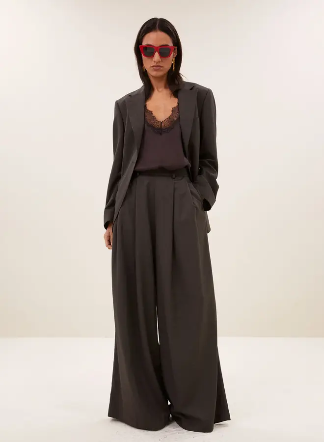 By Bar mikkel blazer dark brown