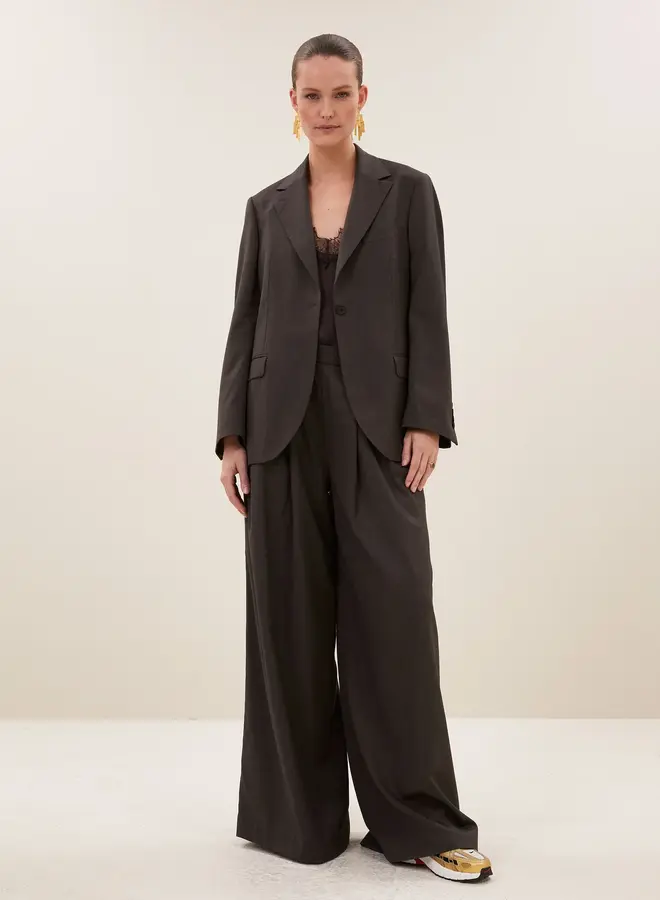 By Bar mikkel blazer dark brown