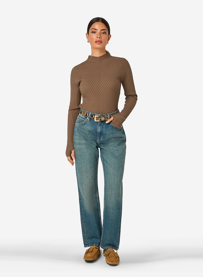 Ibana kinzy lace top dark utility
