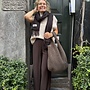 Drykorn elura sjaal brown