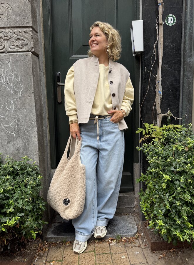 Sacrecoeur  gilet mireia/pearl