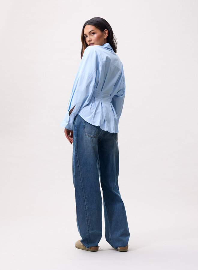 Catwalk Junkie blouse with waist pleats air