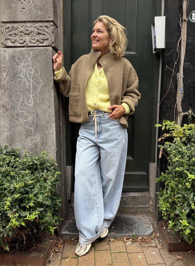 Knit-ted jill jacket moss