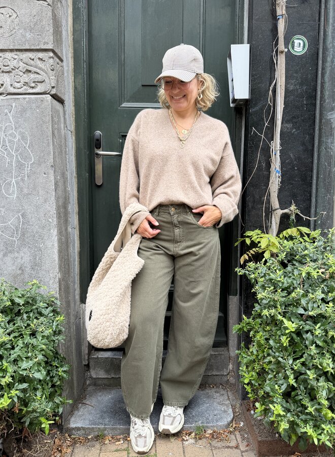 Knit-ted lucia pullover walnut