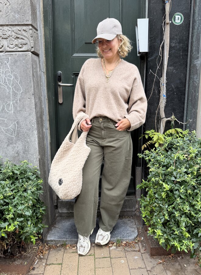 Knit-ted lucia pullover walnut