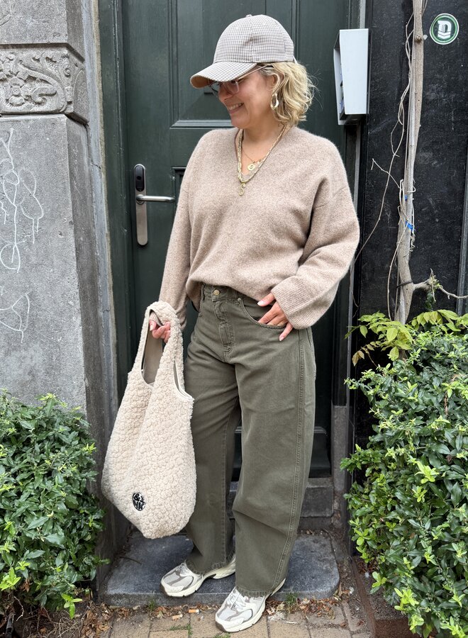 Knit-ted lucia pullover walnut